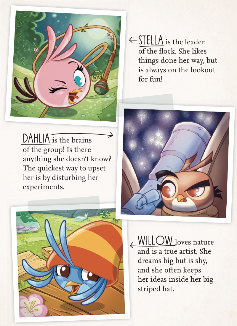 Angry Birds Stella: Luca's Lost Voice — page 1