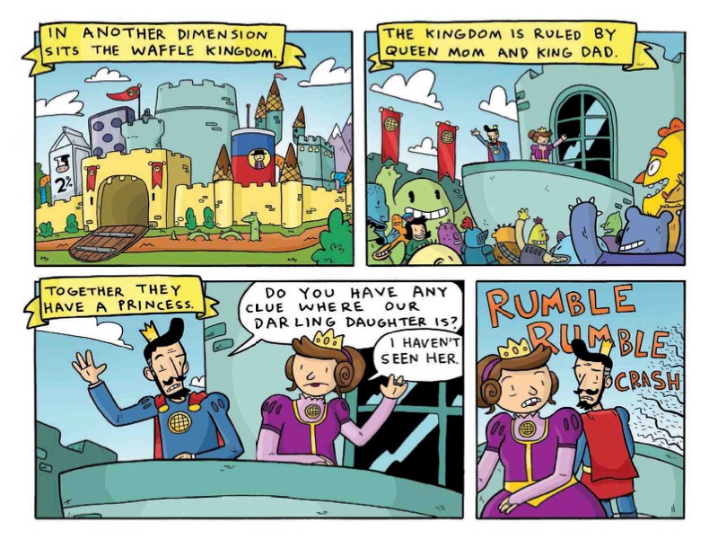 The Radically Awesome Adventure of The Animal Princess — page 1