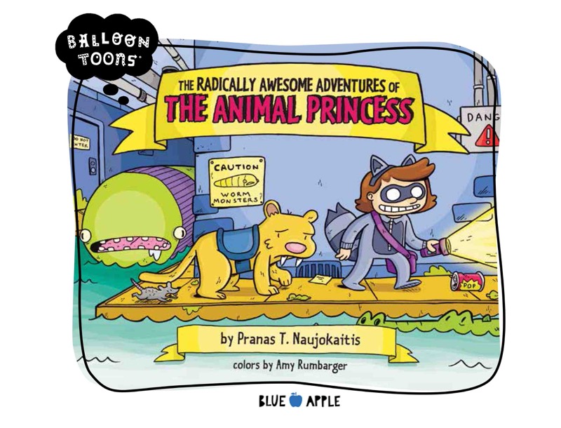 The Radically Awesome Adventure of The Animal Princess book cover