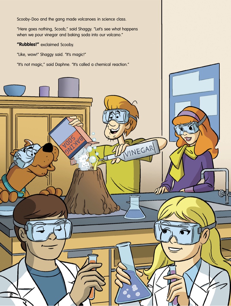 Scooby-Doo! A Science of Chemical Reactions Mystery: The Overreacting Ghost — page 1