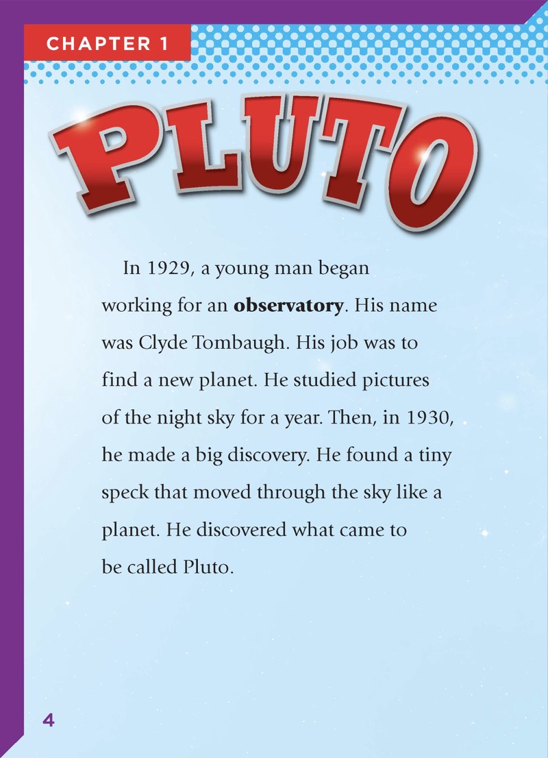 Pluto and Other Dwarf Planets — page 1