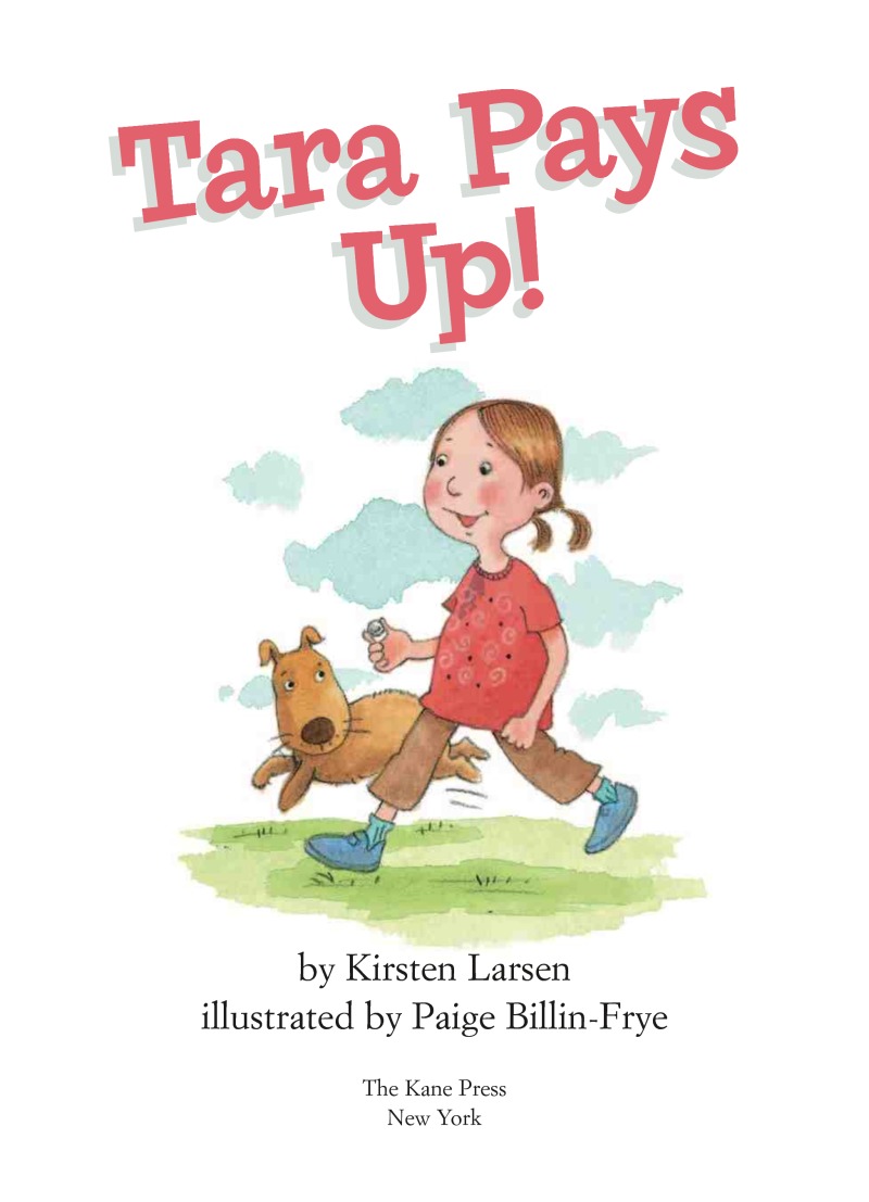 Tara Pays Up! book cover