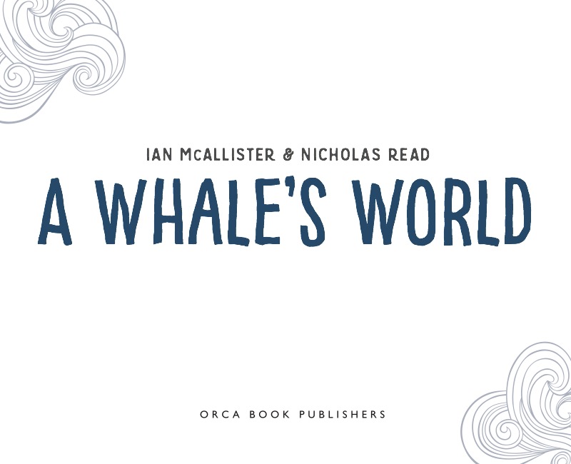 A Whale's World book cover