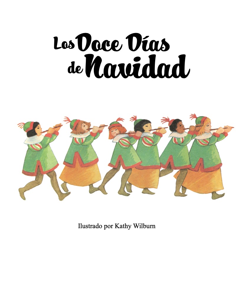 Los Doce Días de Navidad book cover