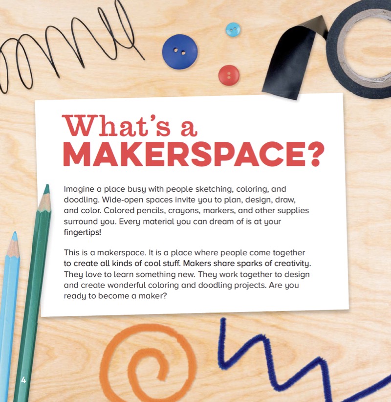 Make It Yourself! Coloring & Doodling — page 1