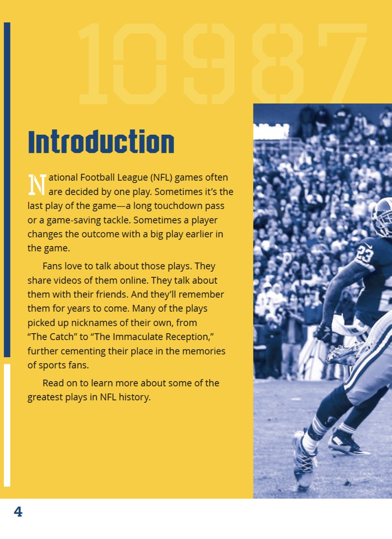 NFL's Top 10 Plays — page 1