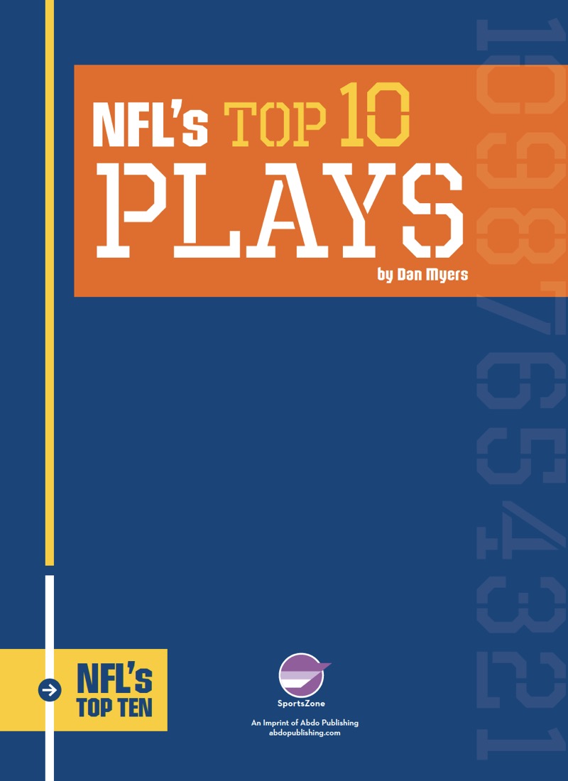 NFL's Top 10 Plays book cover