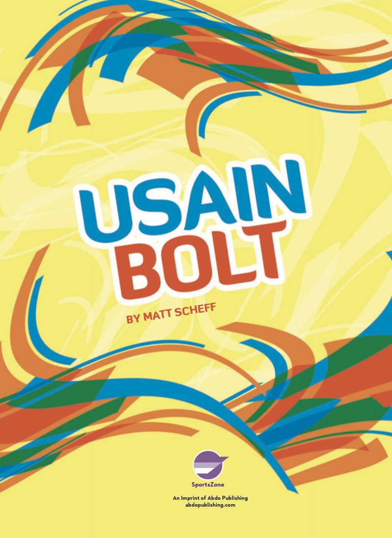 Usain Bolt book cover