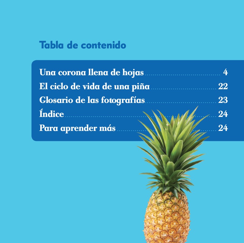 Mira cómo crece una piña (Watch a Pineapple Grow) book cover
