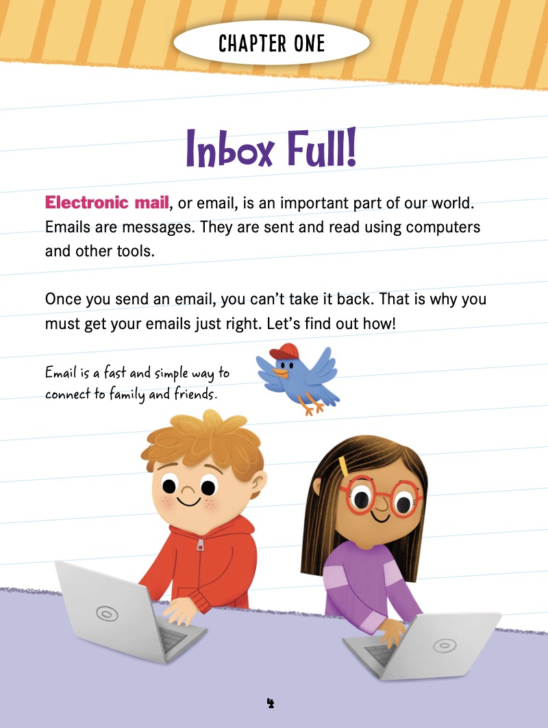 Writing an Email — page 1