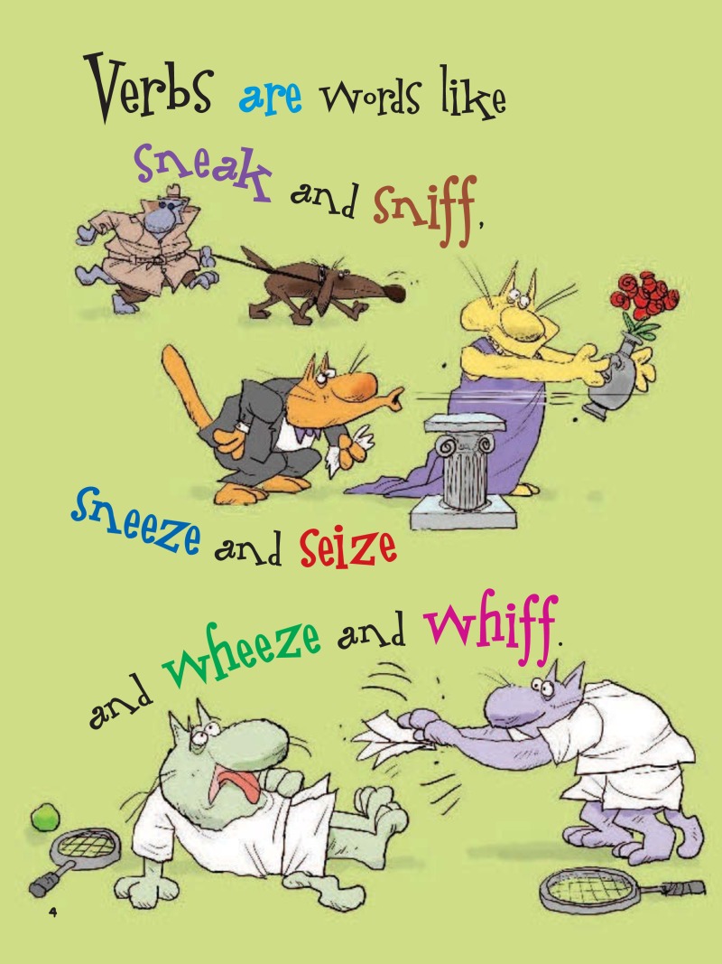 Slide and Slurp, Scratch and Burp: More about Verbs — page 1
