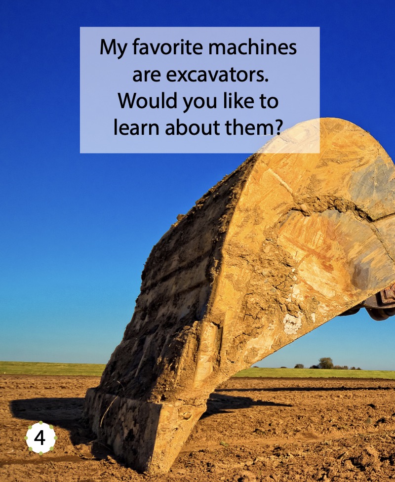 My Favorite Machine: Excavators — page 1