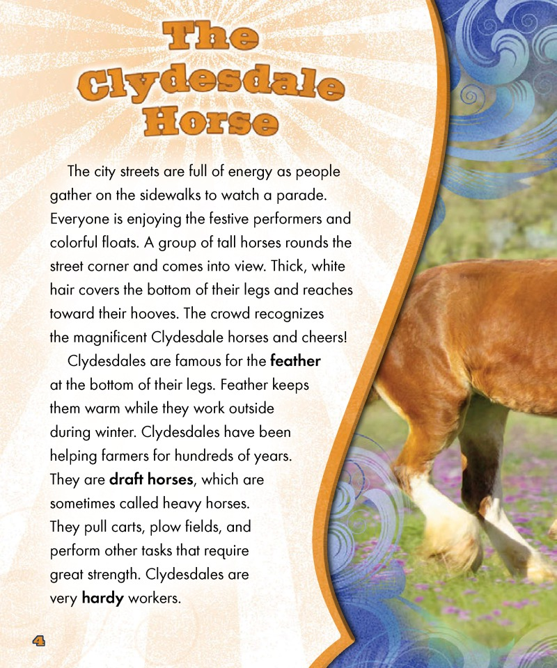 The Clydesdale Horse — page 1