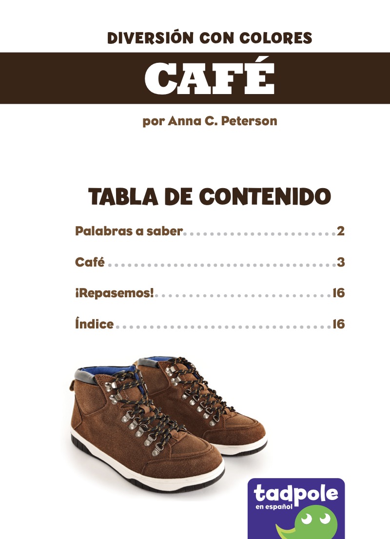 Diversión con colores: Café book cover