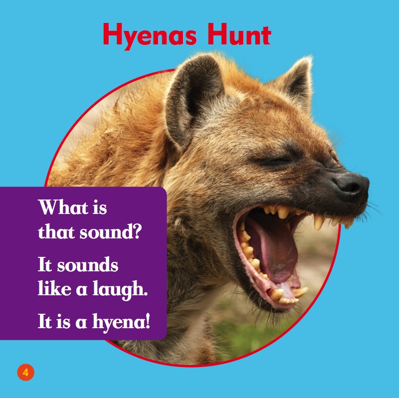 My First Animal Library: Hyenas — page 1