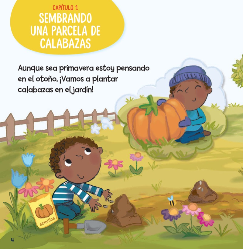 Diversión con calabazas en otoño — page 1