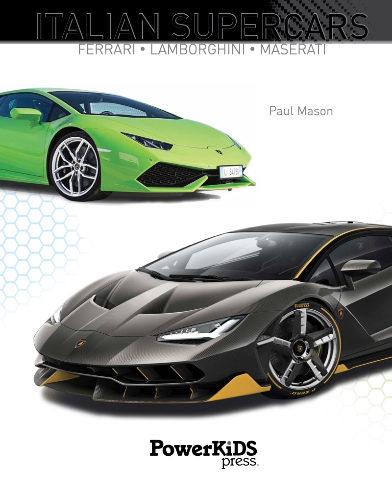 Italian Supercars: Ferrari, Lamborghini, Maserati book cover