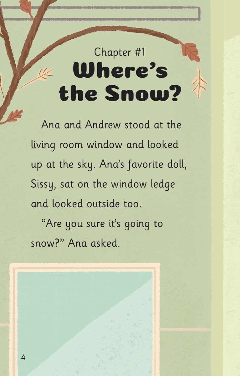 Ana & Andrew: A Snowy Day — page 1