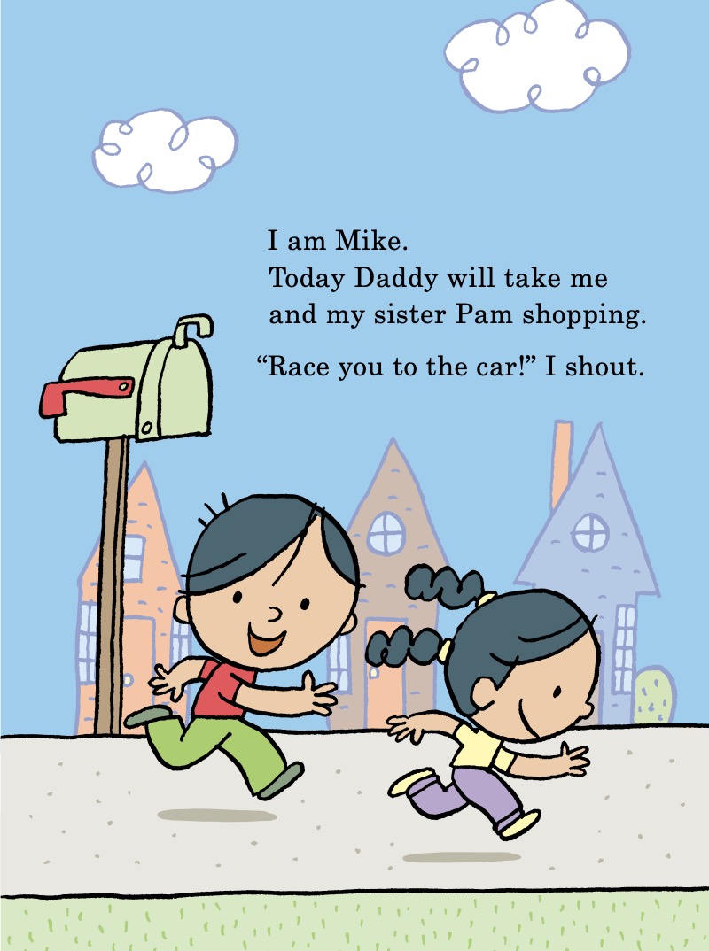 Brain Food: Shopping with Daddy — page 1