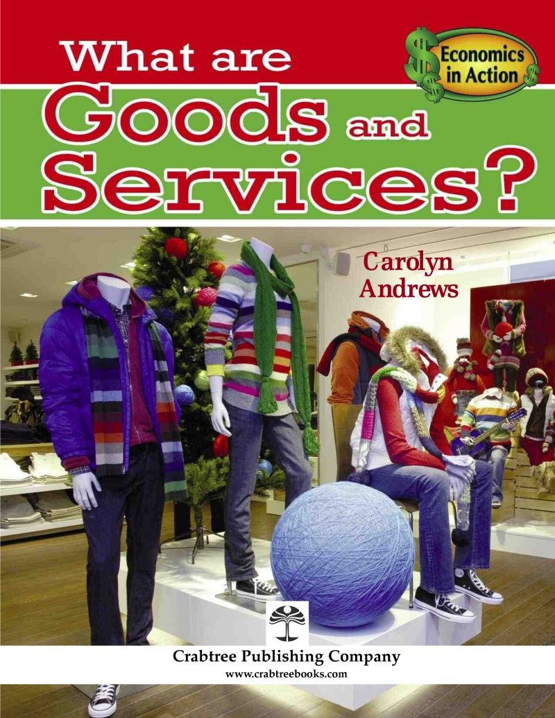 What are Goods and Services? book cover