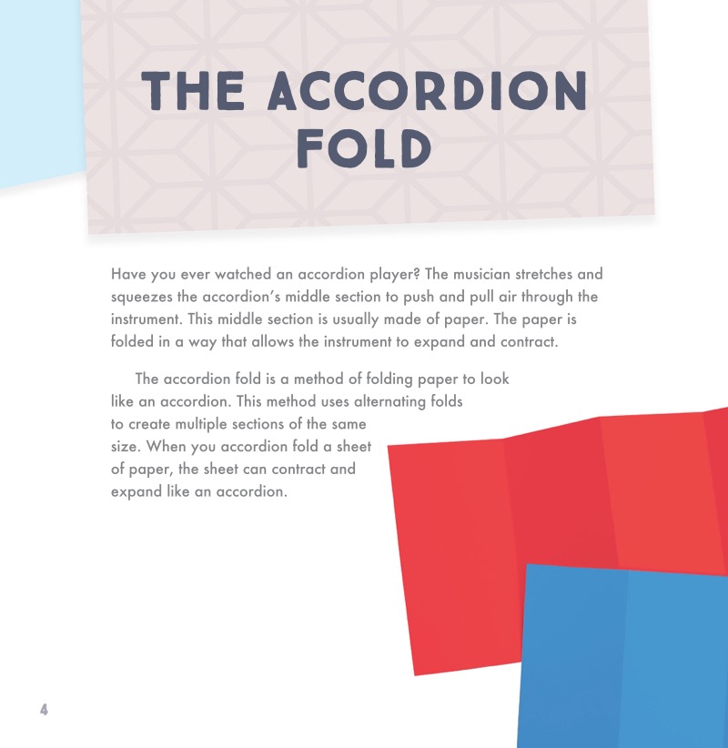Accordion Folding: Simple Paper Folding — page 1