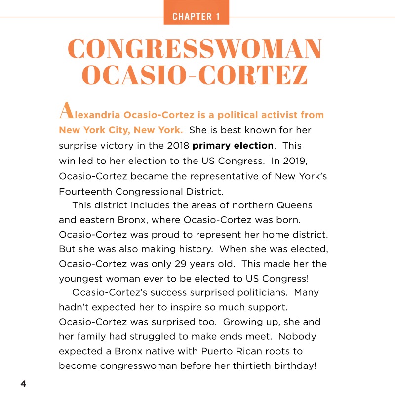Alexandria Ocasio-Cortez — page 1