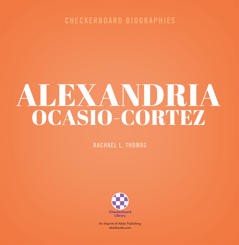 Alexandria Ocasio-Cortez book cover