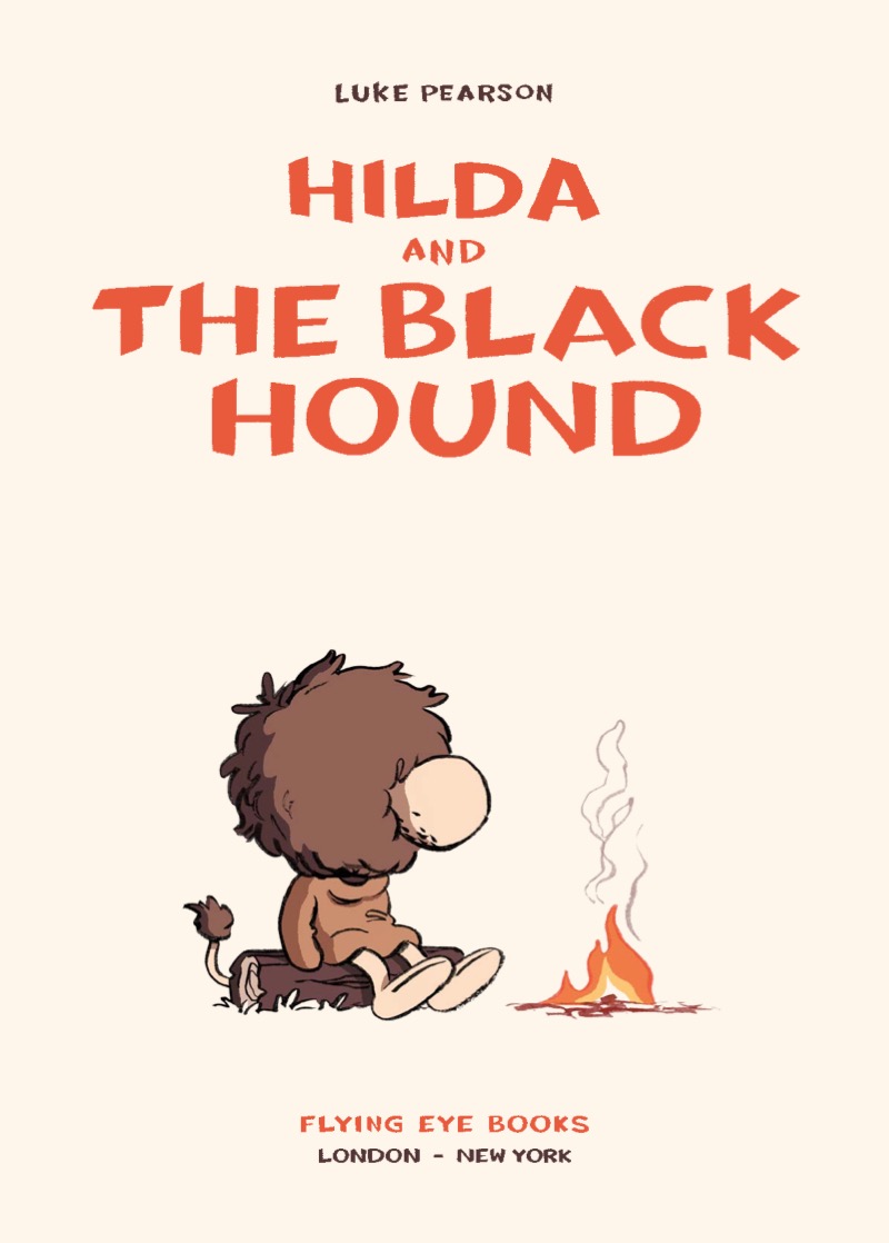 Hilda and the Black Hound book cover