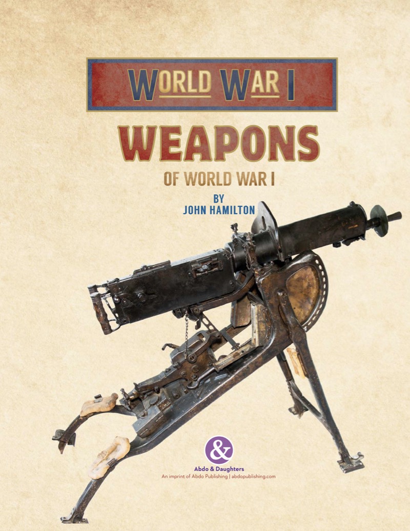 Weapons of World War I book cover