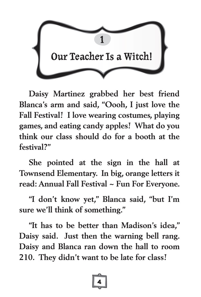 Growing Up Daisy Book 4: Daisy's Fall Festival — page 1