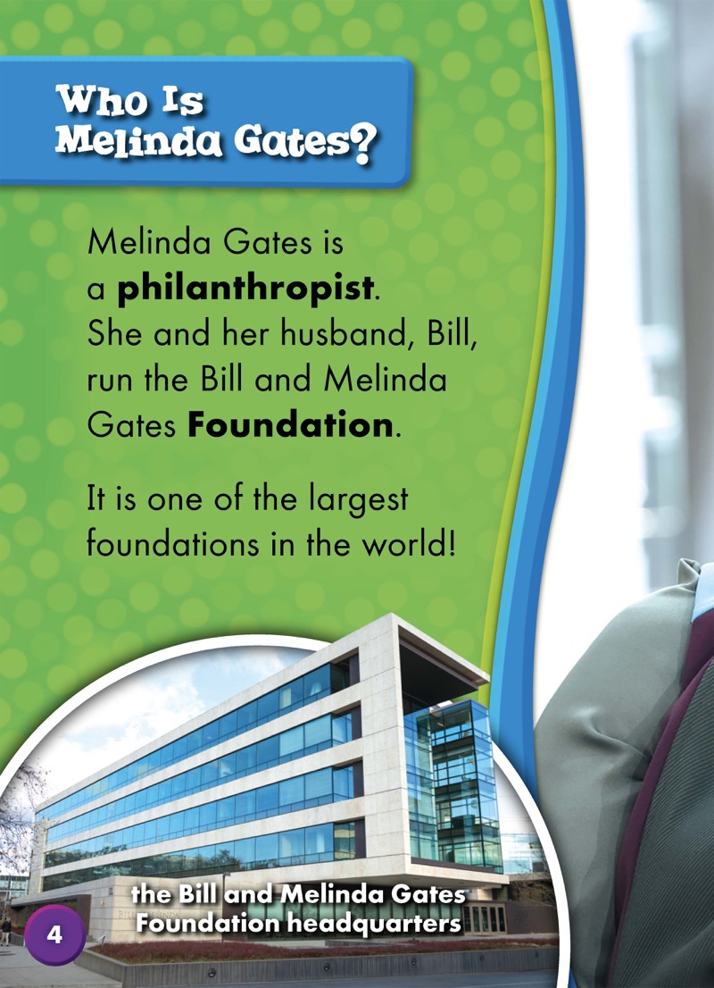 Melinda Gates: Philanthropist — page 1