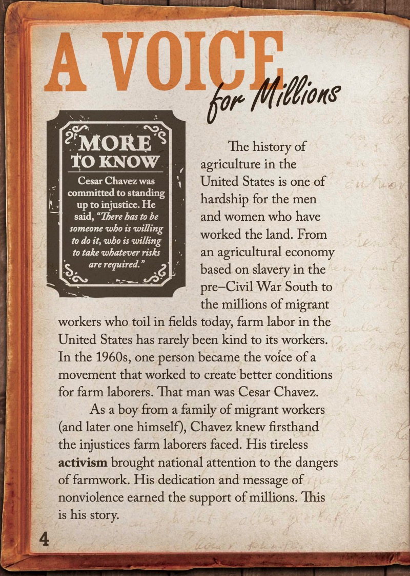 Cesar Chavez in His Own Words — page 1