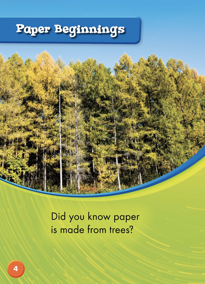 Tree to Paper — page 1