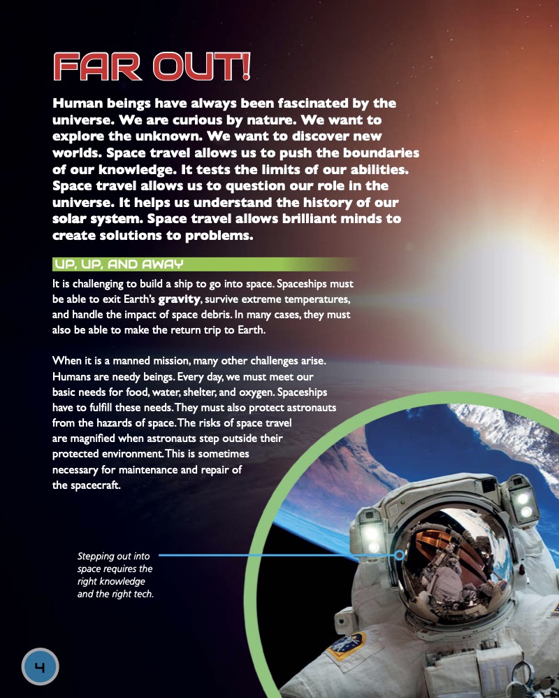 Space Tech: High-Tech Space Science — page 1