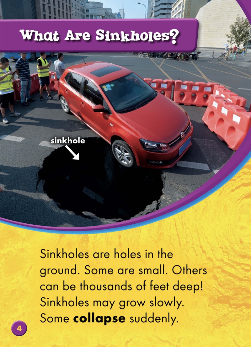 Natural Disasters: Sinkholes — page 1