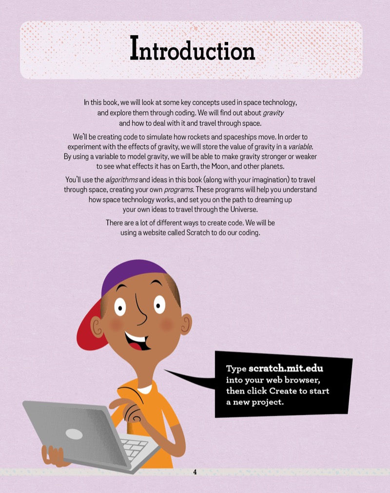 Scratch Code Challenge: Scratch Code Space Tech — page 1