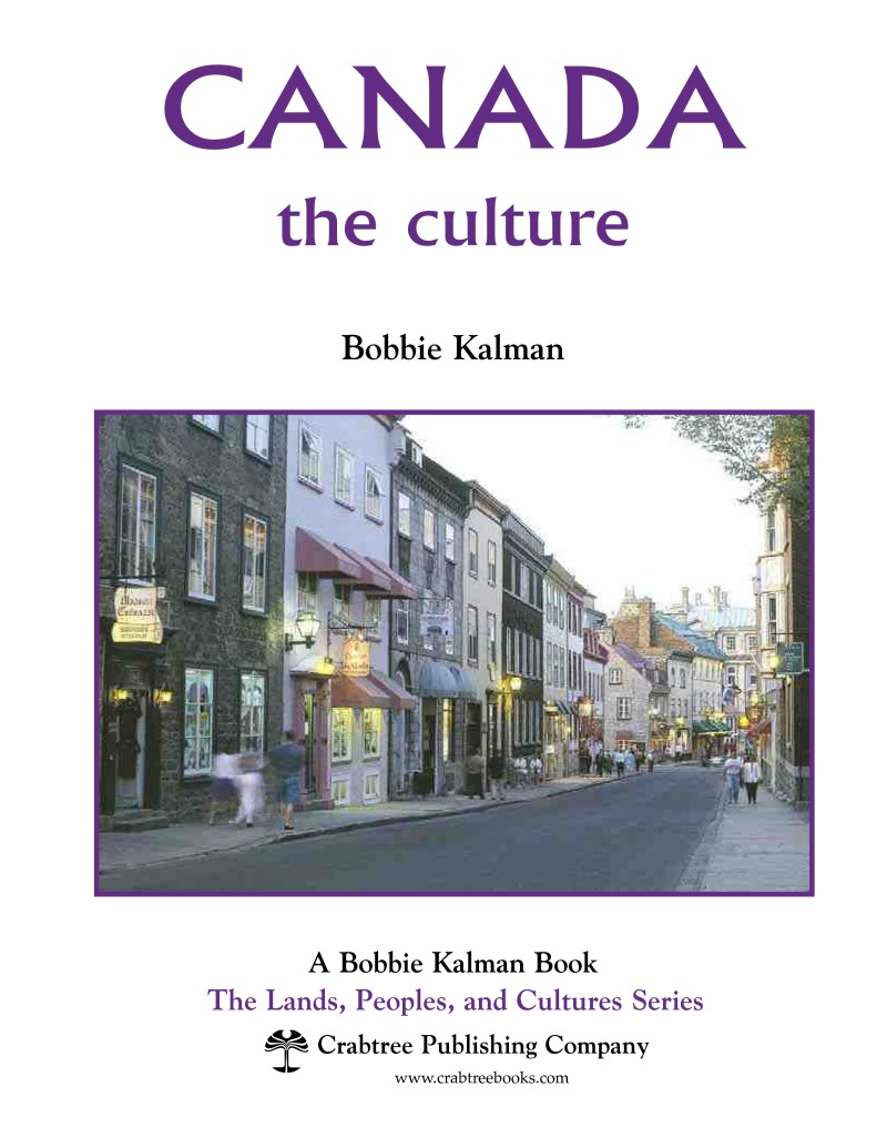 Canada: The Culture book cover