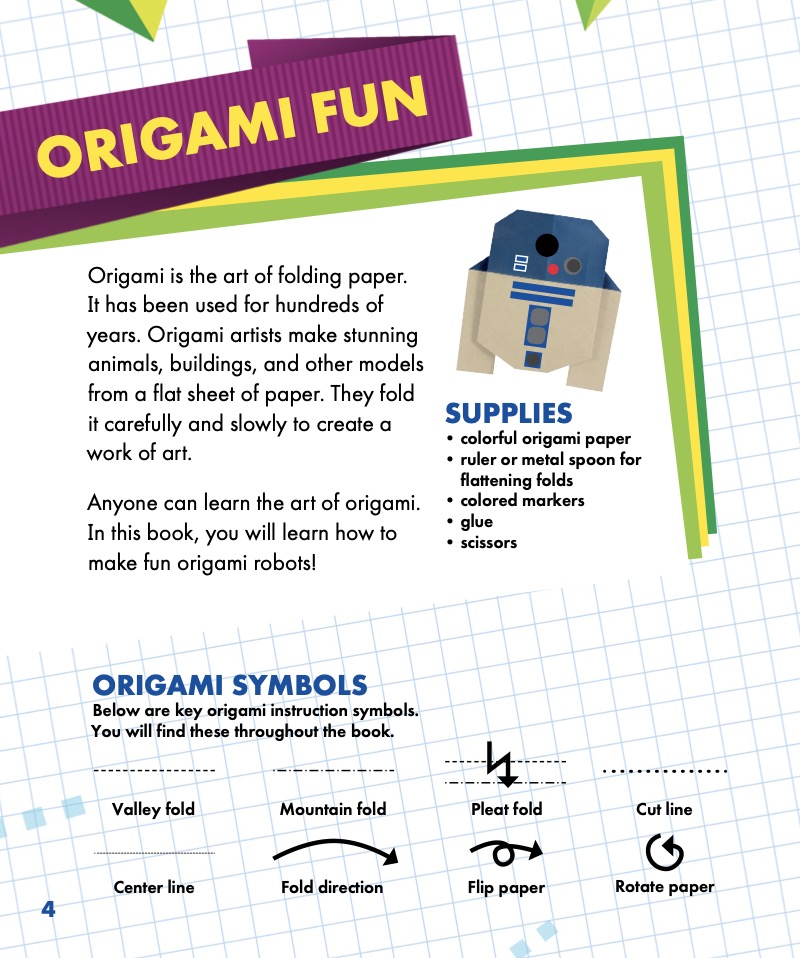 Origami Fun: Robots — page 1