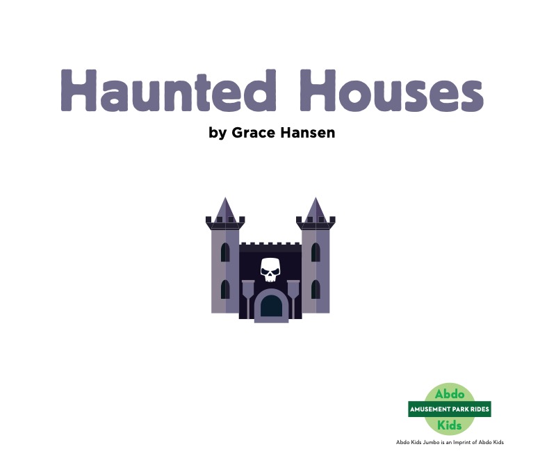 Amusement Park Rides: Haunted Houses book cover