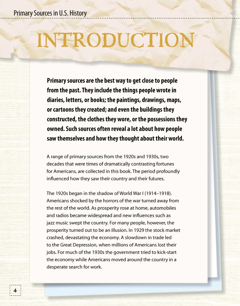 The Jazz Age and the Great Depression — page 1