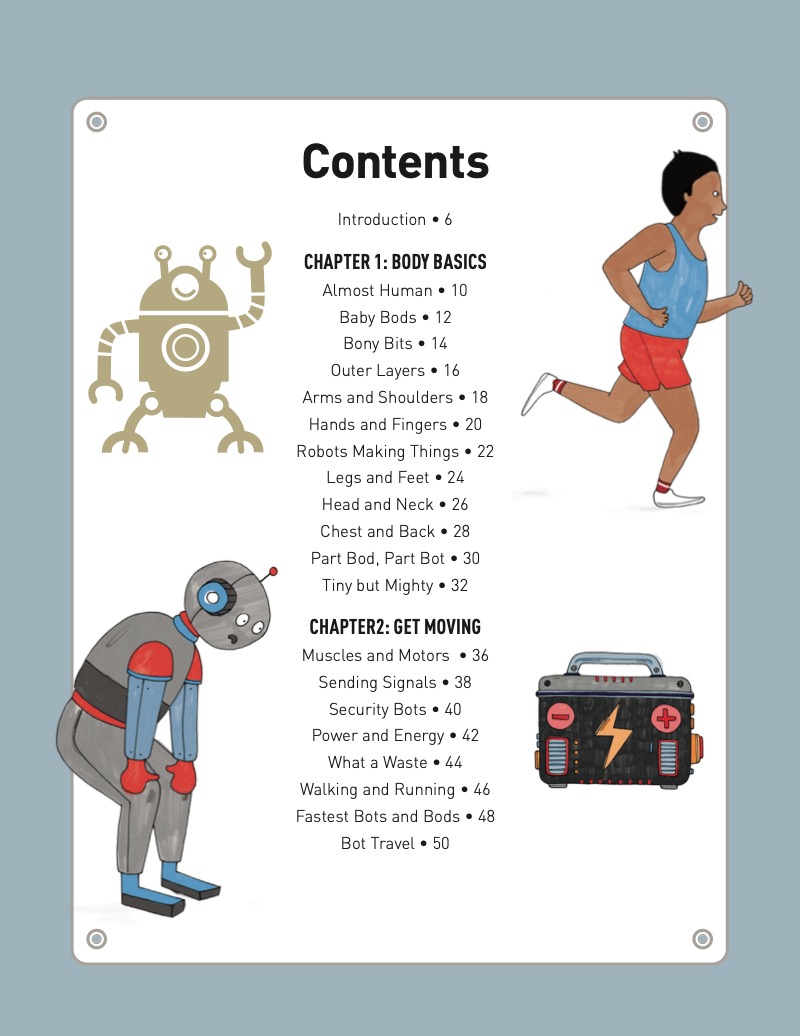 Bots and Bods: How Robots and Humans Work, from the Inside Out — page 1