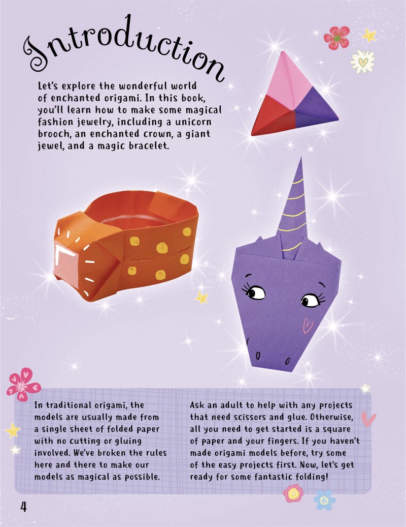 Enchanting Origami: Fabulous Fashion Origami — page 1