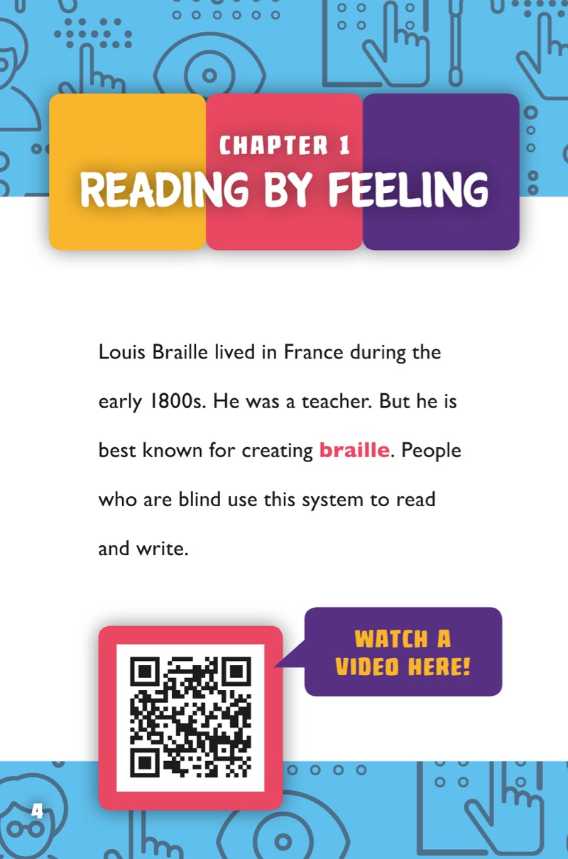 Amazing Young People: Louis Braille — page 1