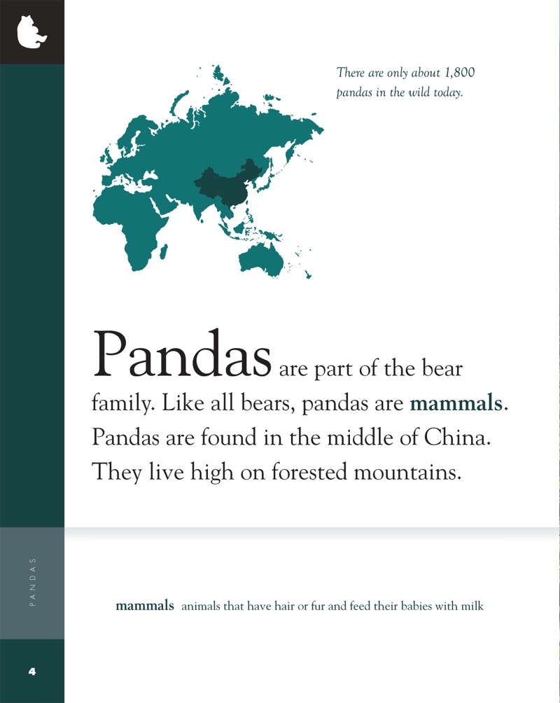 Amazing Animals: Pandas — page 1