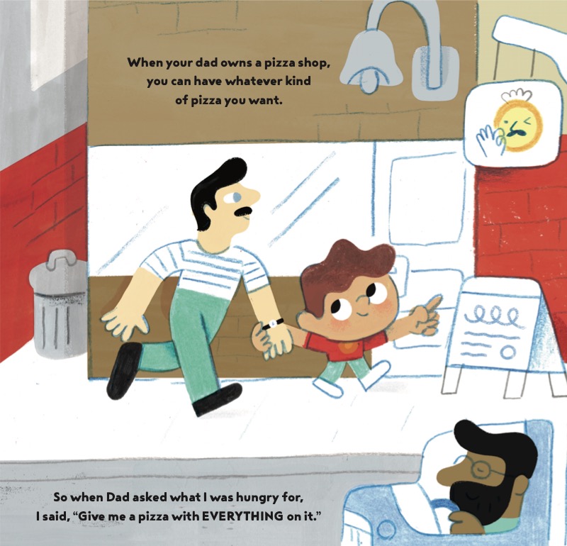 A Pizza with Everything On It — page 1