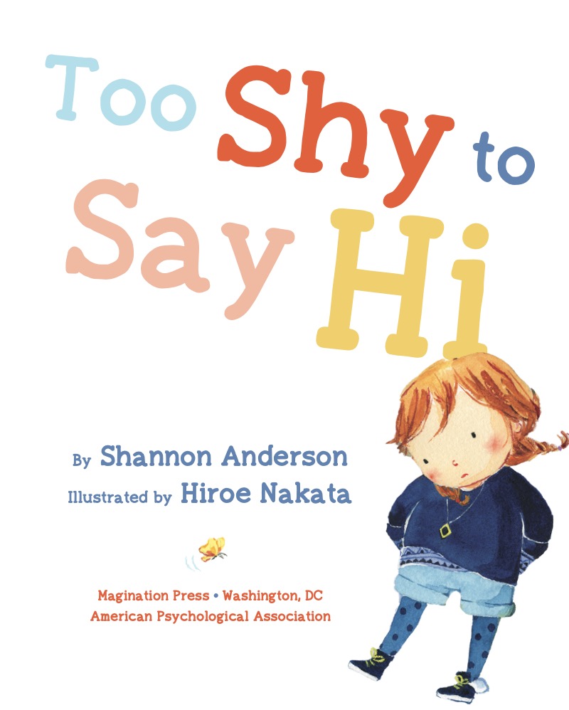 Too Shy to Say Hi book cover