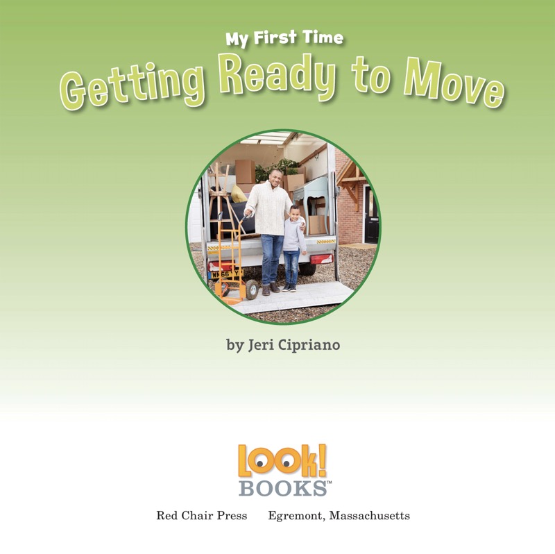 My First Time: Getting Ready to Move book cover