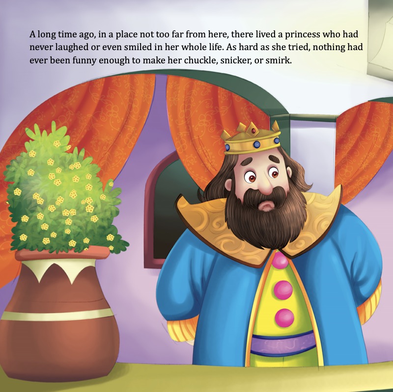 The Princess Series: The Princess Who Never Smiled — page 1