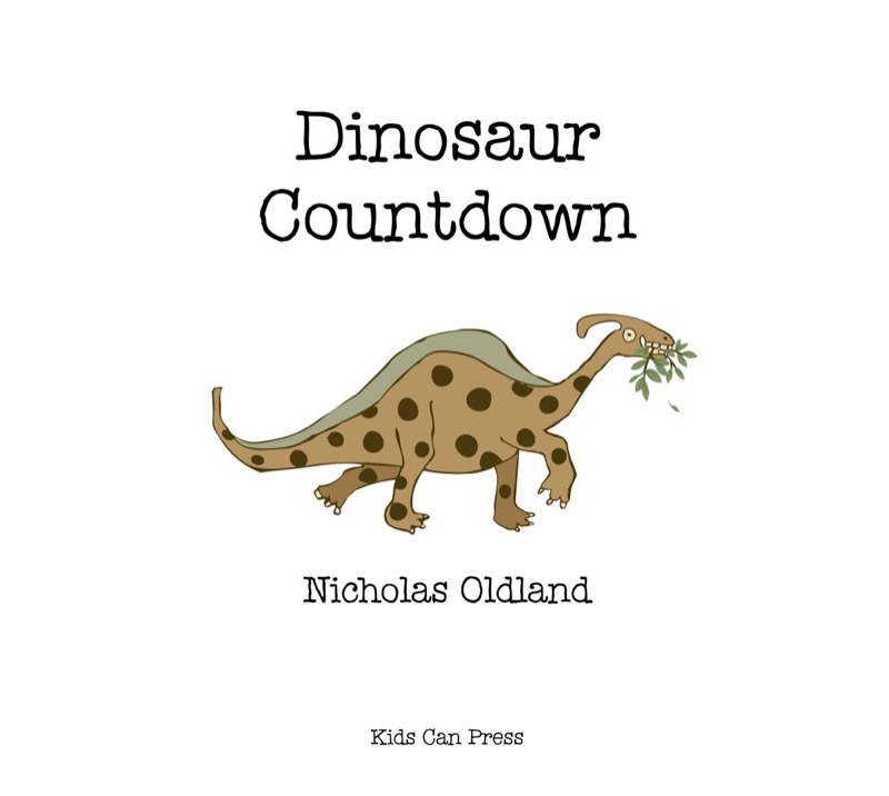 Dinosaur Countdown book cover