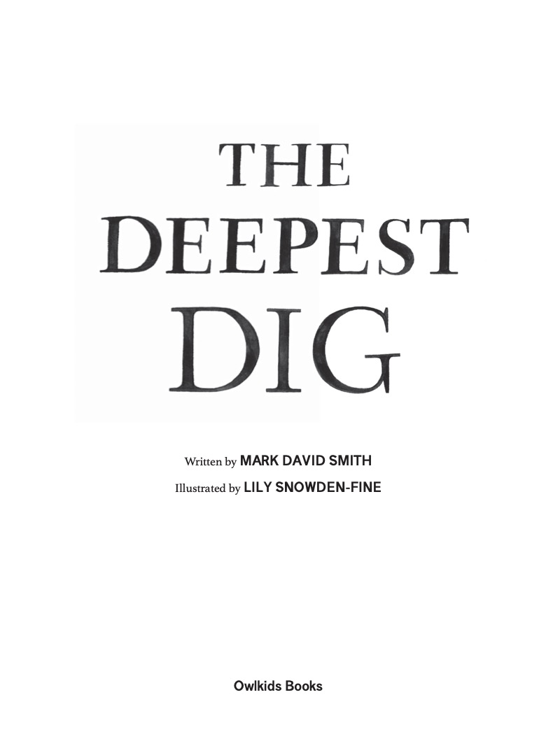 The Deepest Dig book cover